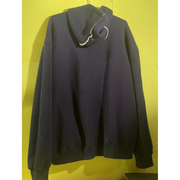 Stitches New York Yankees Jacket Mens XL Blue Full Zip Long Sleeve  Hoodie MLB - Picture 7 of 7